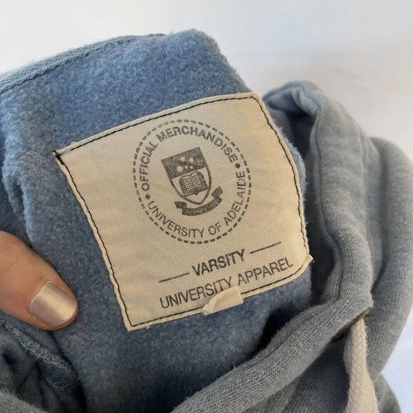 University Of Adelaide Hoodie Sweatshirt Light Blue Women's size XS Australia - Picture 10 of 11